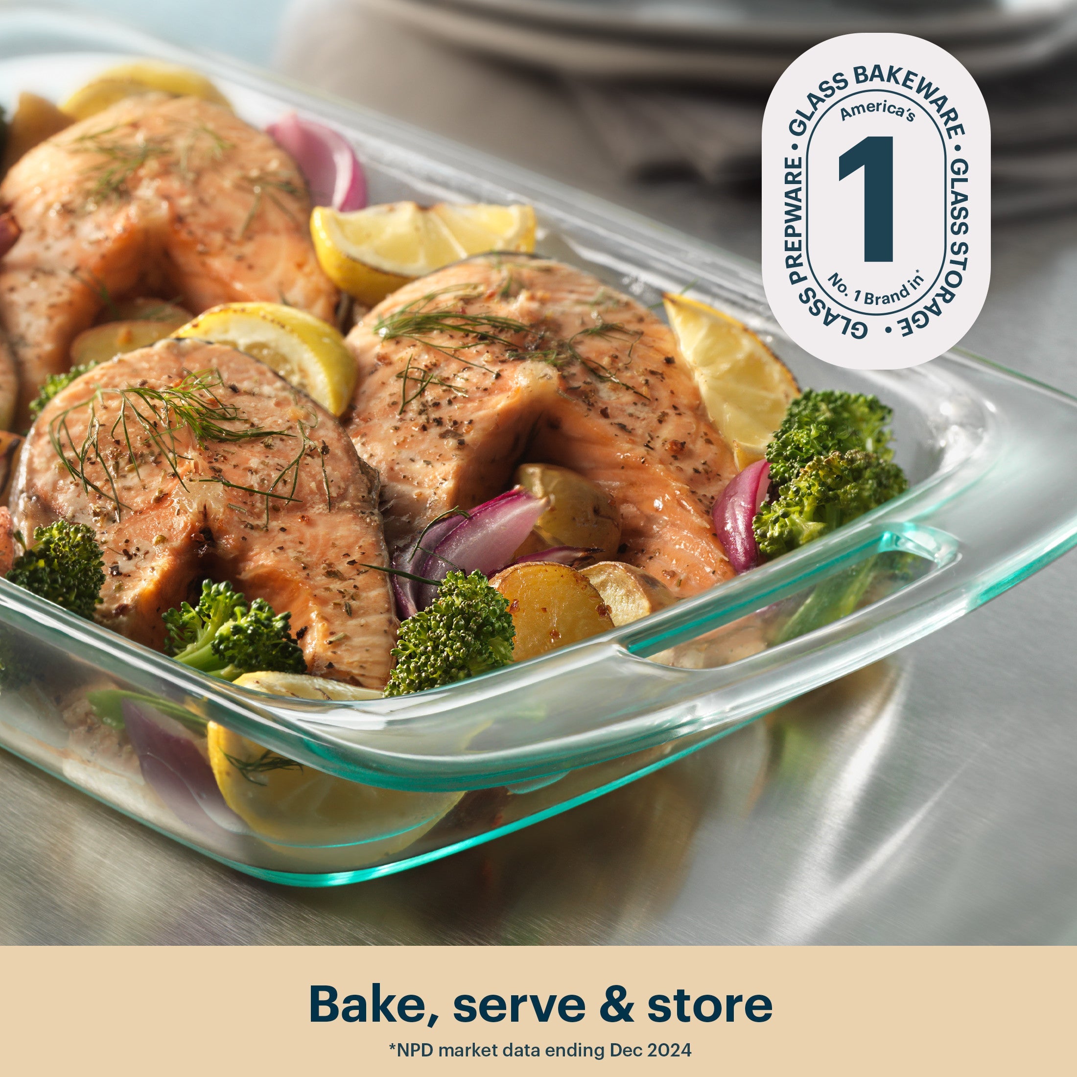 Pyrex® Easy Grab® 3-quart Glass Baking Dish