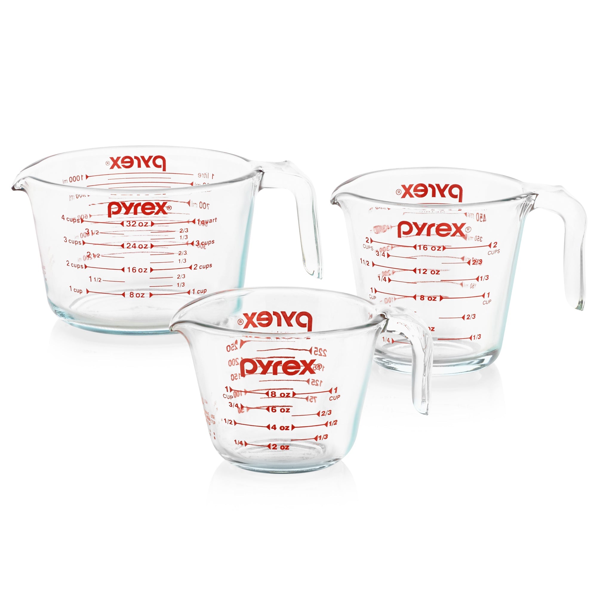 Pyrex® 3-piece Measuring Cup Set