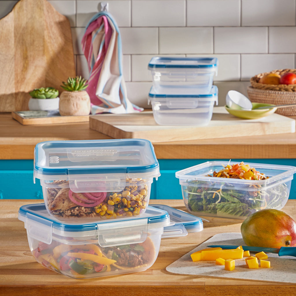 Snapware® Total Solution® 10-piece Square Plastic Food Storage Set