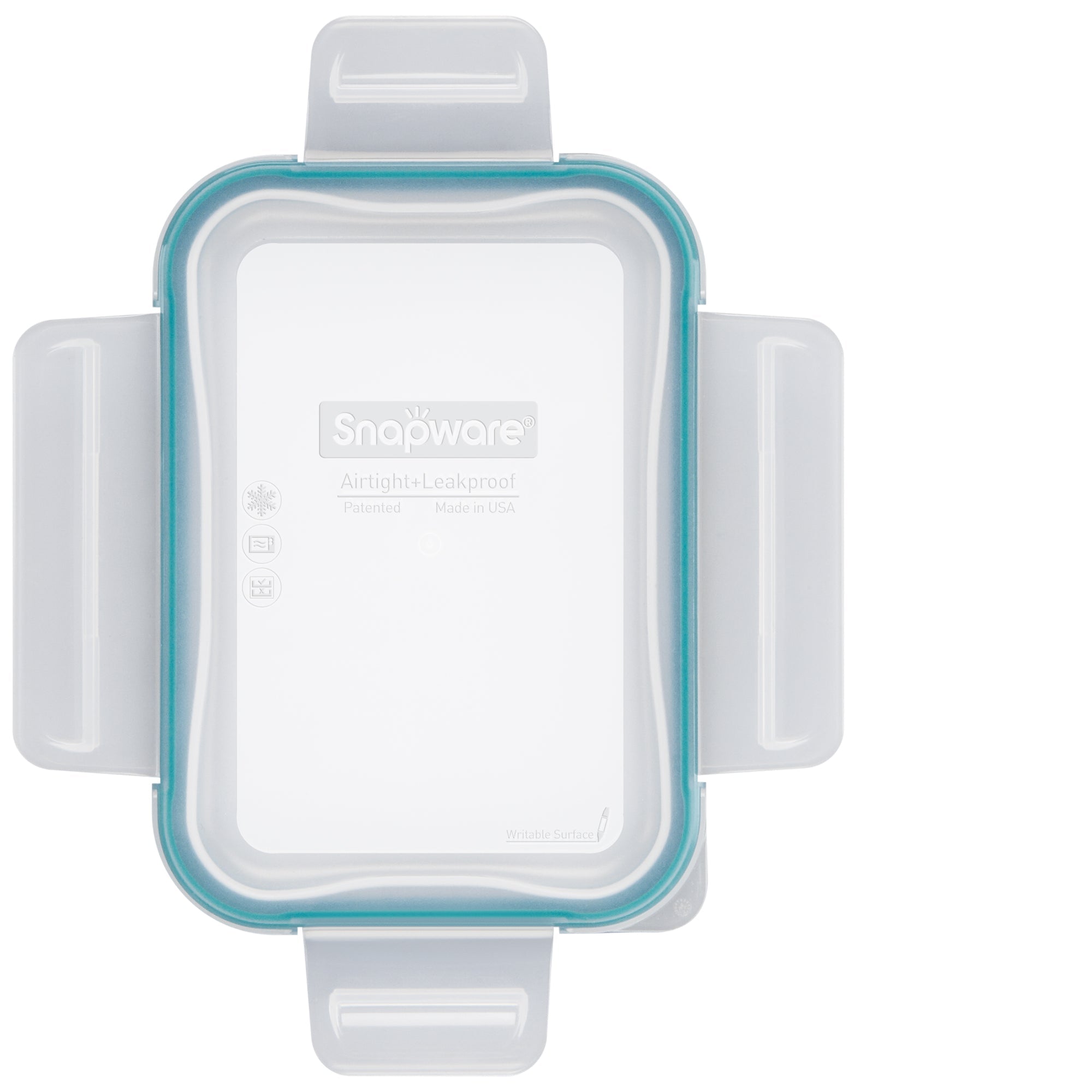 Snapware® Total Solution® Small Rectangle Plastic Lid with Green Seal