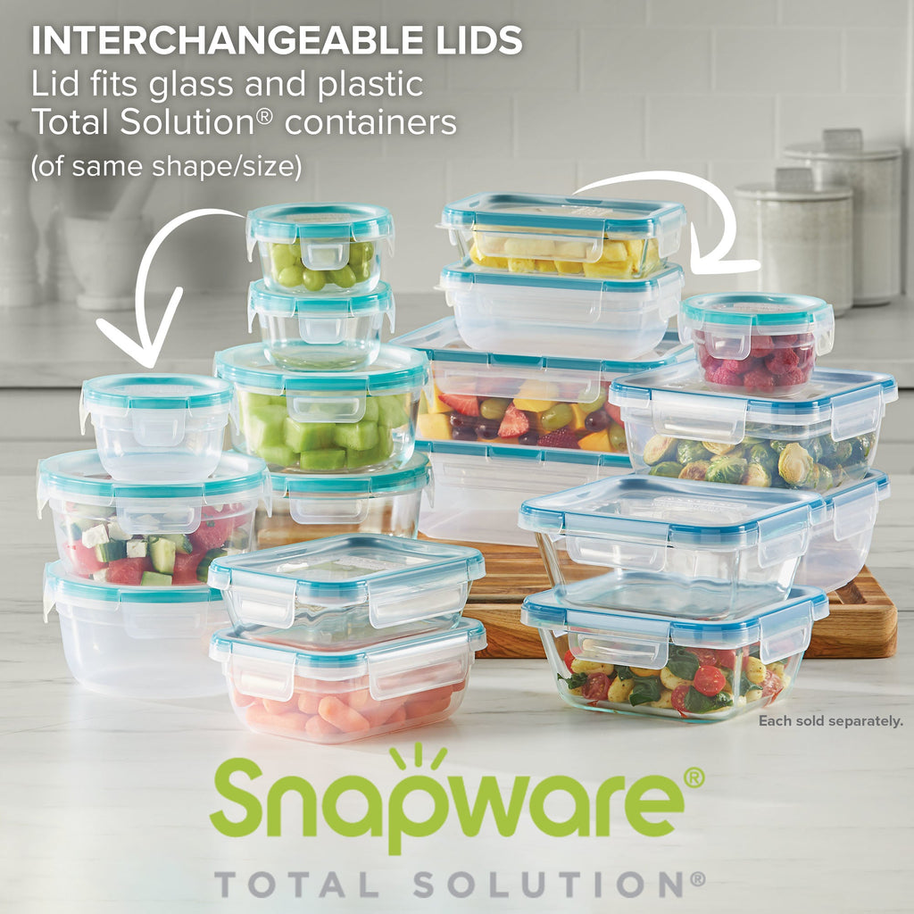 Snapware® Total Solution® Pyrex® Glass 4-piece Square Food Storage Value Pack