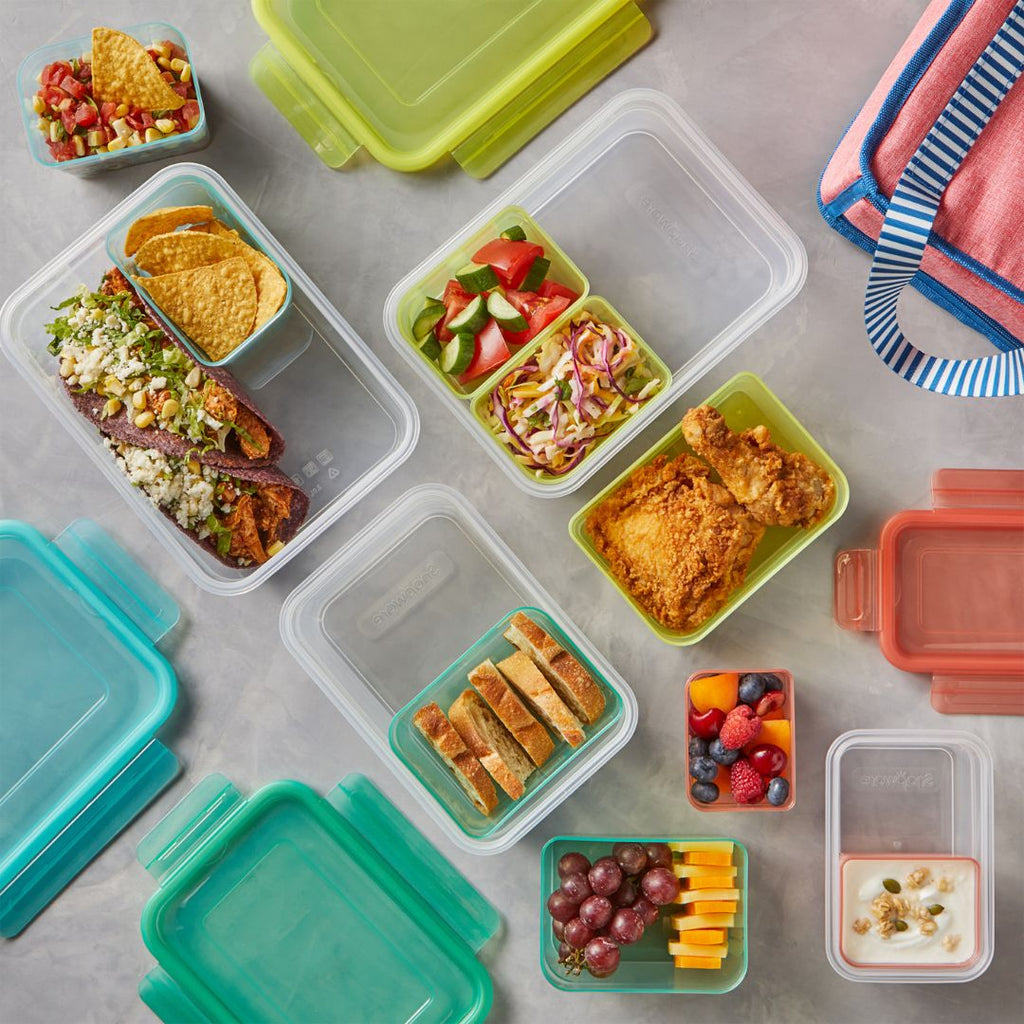 Snapware® Meal Prep Divided: 4.6-cup Rectangle Storage Container, 2-Section