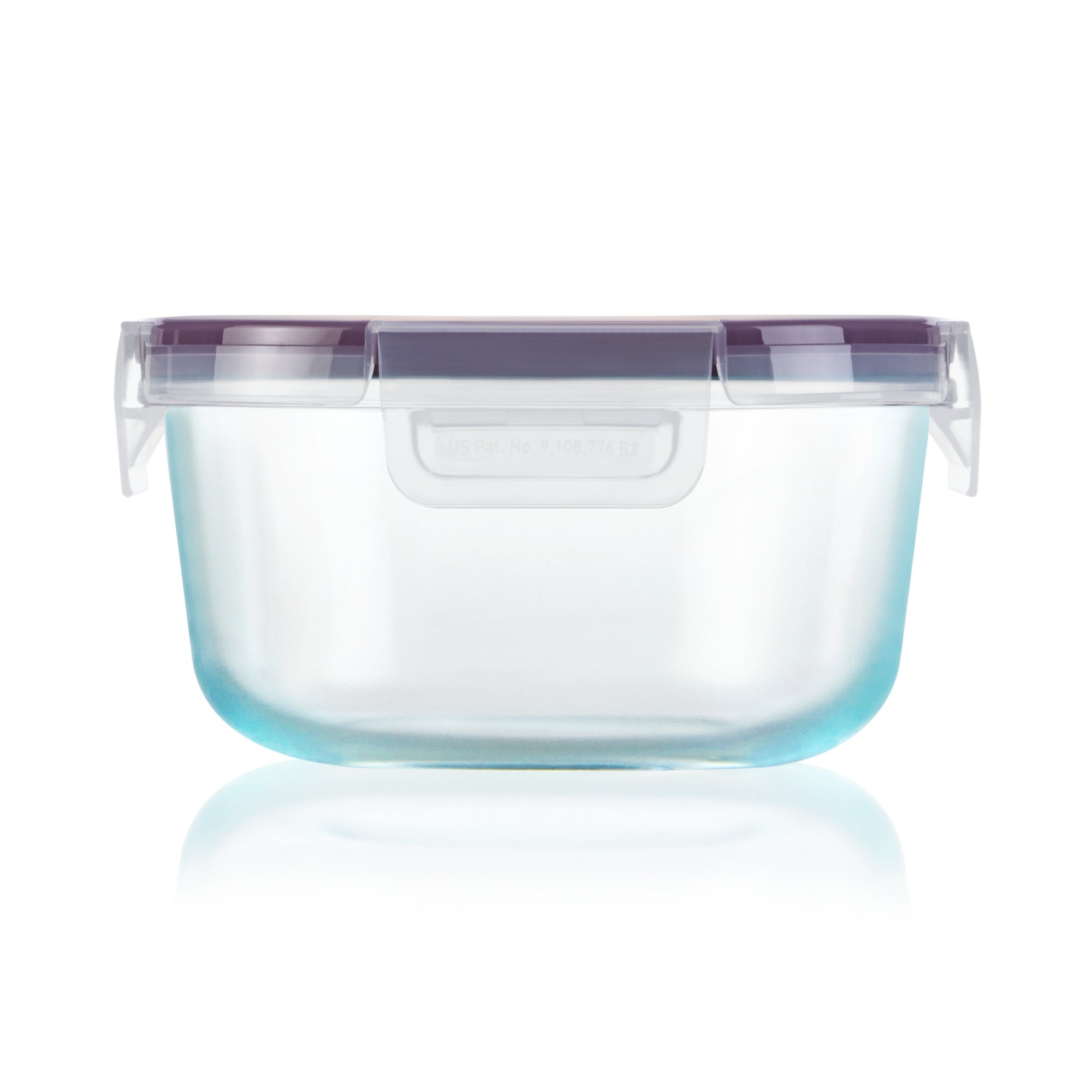 Snapware® Total Solution® Pyrex® Glass 4-cup Round Food Storage with Plastic Lid