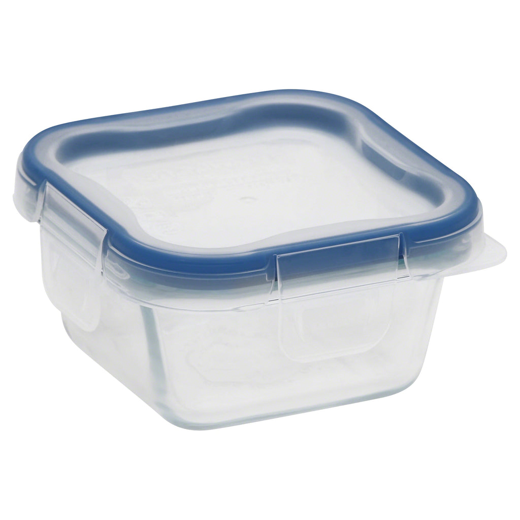 Snapware® Total Solution® Pyrex® Glass 1-cup Square Food Storage with Plastic Lid